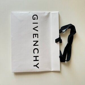 Givenchy shopping bag, empty paper bag Givenchy